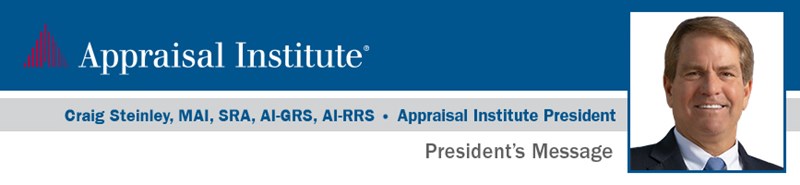 appraisal institute president news