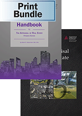 Book Cover for The Appraisal of Real Estate, 15th Ed. + The Student Handbook - Print Bundle