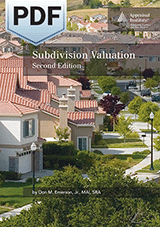 Book Cover for Subdivision Valuation, Second Edition - PDF