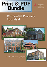 Book Cover for Residential Property Appraisal - Print + PDF Bundle