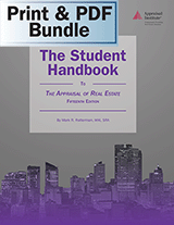 Book Cover for The Student Handbook to The Appraisal of Real Estate, 15th ed. - Print + PDF Bundle