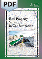 Book Cover for Real Property Valuation in Condemnation - PDF