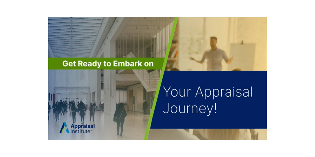 Video intro Appraisal Journey: Career Path for valuation professionals