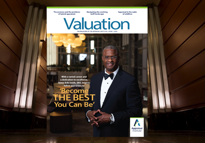 Valuation magazine cover