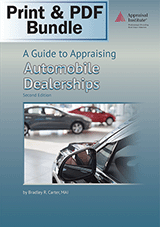Book Cover for A Guide to Appraising Automobile Dealerships, Second Edition - Print + PDF Bundle