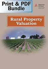 Book Cover for Rural Property Valuation - Print + PDF Bundle