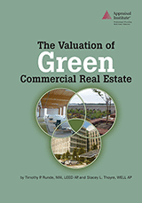 Book Cover for The Valuation of Green Commercial Real Estate