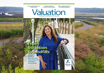 Valuation magazine cover