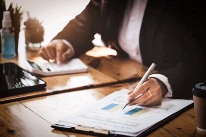 Business data dashboard provide modish business intelligence analytic