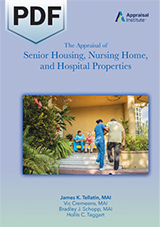 Book Cover for The Appraisal of Senior Housing, Nursing Home, and Hospital Properties - PDF