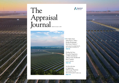 The Appraisal Journal