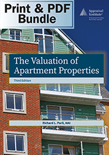 Book Cover for The Valuation of Apartment Properties, Third Edition - Print + PDF Bundle