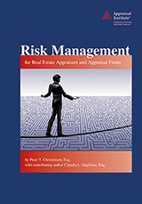 Book Cover for Risk Management for Real Estate Appraisers and Appraisal Firms