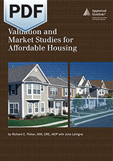 Book Cover for Valuation and Market Studies for Affordable Housing - PDF