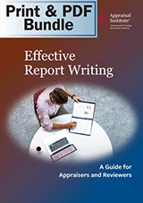 Book Cover for Effective Report Writing: A Guide for Appraisers and Reviewers - Print + PDF Bundle